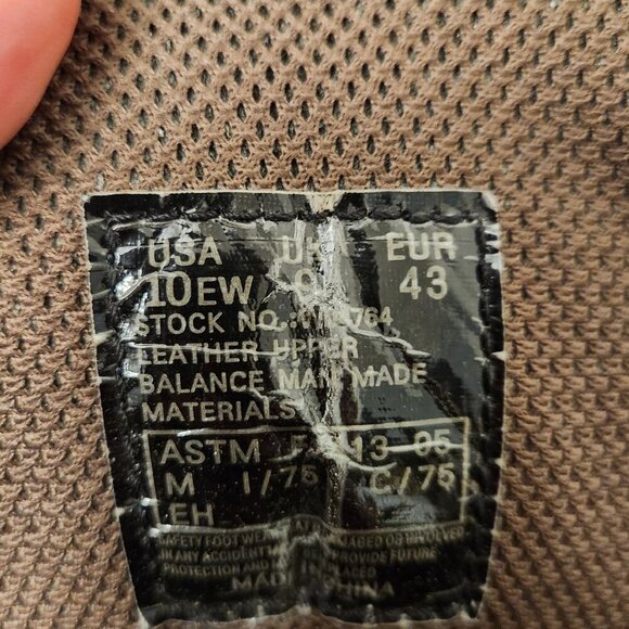 Wolverine insulated Steel Toe Leather Work boots Mens size 10EW - Picture 7 of 9